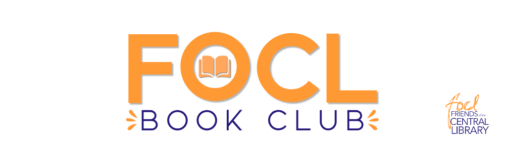 FOCL Book Club logo for the 2026-2027 season.